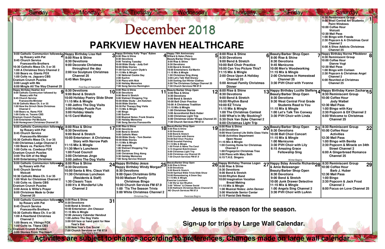Parkview Haven Retirement Community Senior Living Community Assisted